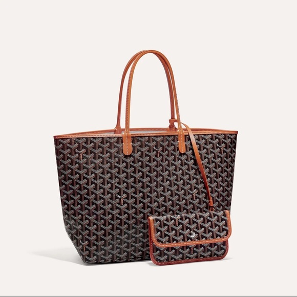 Goyard Handbags - Goyard St Lous GM Black/Tan Excellent Condition